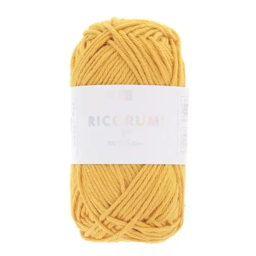 Ricorumi Cotton by Rico Design for Amigurumi Saffron 063 x 25g