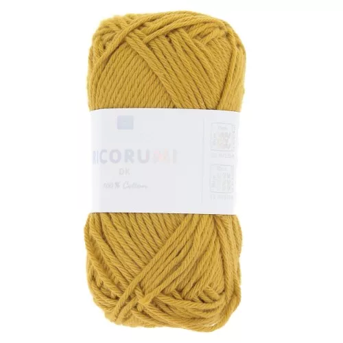 Ricorumi Cotton by Rico Design for Amigurumi Mustard 064 x 25g