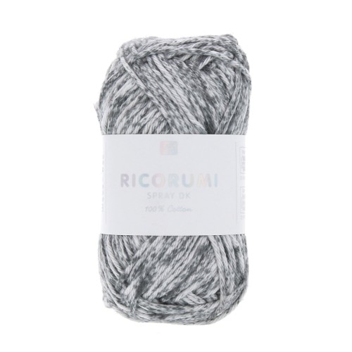 Ricorumi Spray Cotton by Rico Design for Amigurumi Grey 010 x25g