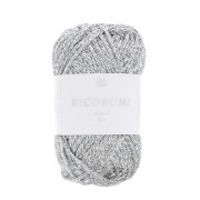 Laine Lamé Ricorumi par Rico Design pour Amigurumi - Silver 001 x10g