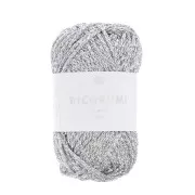 Laine Lamé Ricorumi par Rico Design pour Amigurumi - Silver 001 x10g