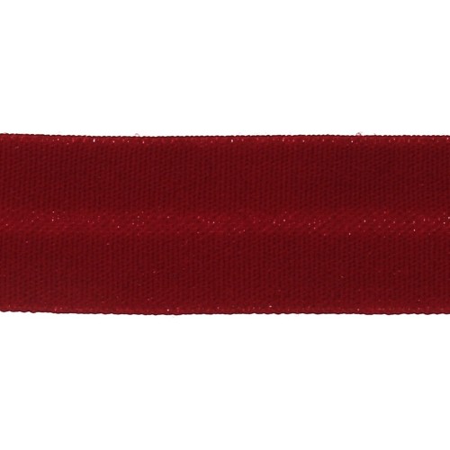 Elastic ribbon 15 mm - Dark Red x 1m