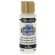 Multi-surface Acrylic Paint - DecoArt Americana Gloss - White x59ml|raw }}