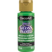 Multi-surface Acrylic Paint - DecoArt Americana Gloss - Festive Green x59ml