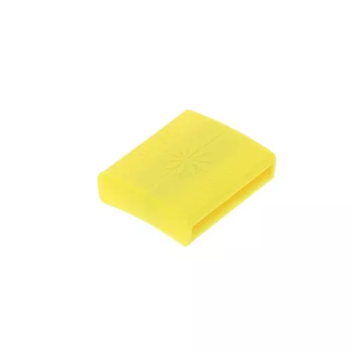 Magnetic interchangeable clasp Hiilos 22 mm for DIY jewelry - Yellow x1