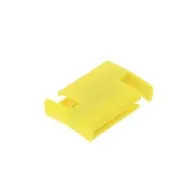 Magnetic interchangeable clasp Hiilos 22 mm for DIY jewelry - Yellow x1