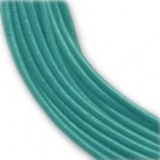 Leather cord 3mm Teal x 1m|raw }}
