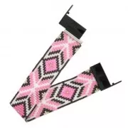 Magnetic interchangeable clasp Hiilos 22 mm for DIY jewelry - Pink x1