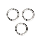 Jumprings open 4x0.6 mm Silver colored x100|raw }}