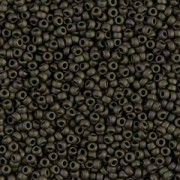Miyuki Seed beads 11/0 2015 - Matte Metallic Dark Olive Iris