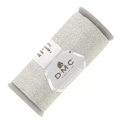 Embroidery thread DMC Diamant Grandé - Light Silver (G168) x20m