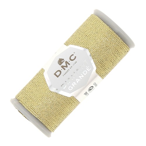 Embroidery thread DMC Diamant Grandé - Light Gold (G3821) x20m