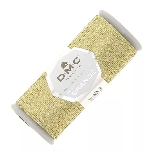 Embroidery thread DMC Diamant Grandé - Light Gold (G3821) x20m