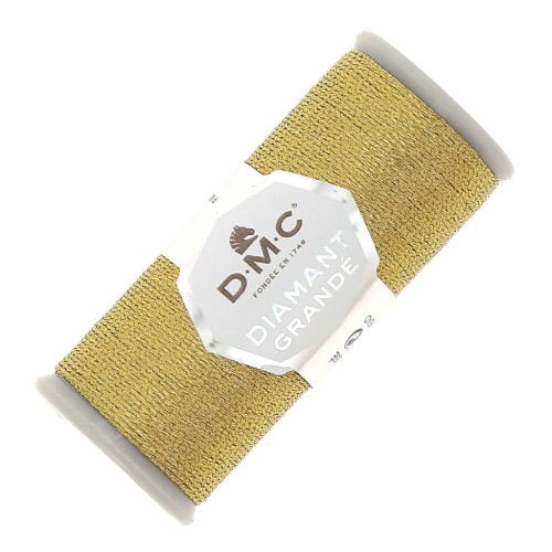 Embroidery thread DMC Diamant Grandé - Gold (G3852) x20m