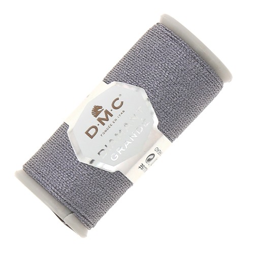 Embroidery thread DMC Diamant Grandé - Anthracite grey (G317) x20m