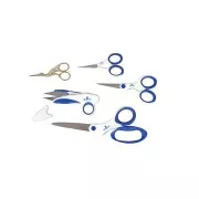 Steel blade embroidery scissors set x1