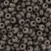 Preciosa Seed beads 9/0 2.5 mm - Opaque Grey x20g