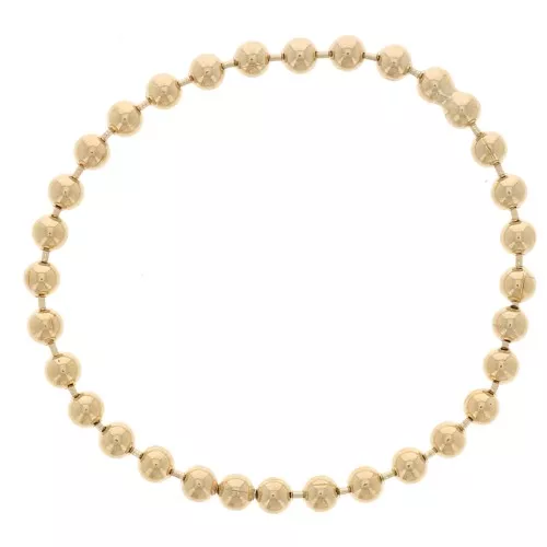 14Kt Gold-Filled fine ball chain ring 1.5 mm - Size 56-58 x1