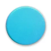 Mono-colour puck 32mm Turquoise x1