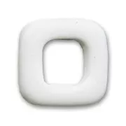 Hollow square 21mm White x1