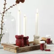 Assortment of mini glass beads from 0.6 to 3 mm - Nacre x3