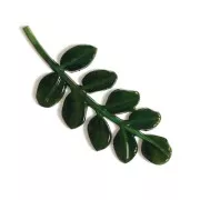 Oven-safe silicone mold for polymer clay, resin and metal clay - Leaves x1