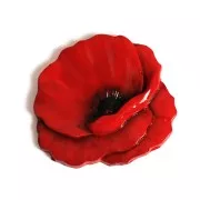 Oven-safe silicone mold for polymer clay, resin and metal clay - Leaves x1