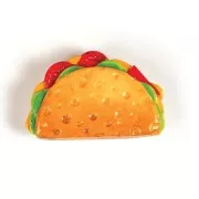 Oven-safe silicone mold for polymer clay, resin and metal clay - Junk Food x1