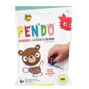 Pen'Do the coloring clay - Make your own clay crayons - Yellow x30g|raw }}