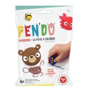 Pen'Do the coloring clay - Make your own clay crayons - Red x30g|raw }}