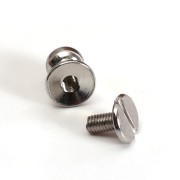 Screw Neck Buttons for Leather Effect Fimo Sewing and clay x6|raw }}