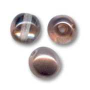 Round beads 6mm Crystal Capri Gold x25|raw }}