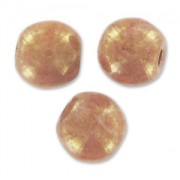 Round beads 3mm Opaque Luster Rose x50|raw }}