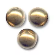 Round beads 3mm Gold Bronze x50
