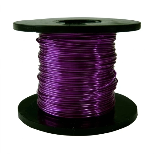 Copper wire 0.50mm Purple x 25 m