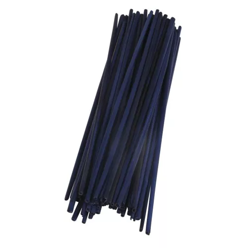 Straws 22 cm for DIY decoration - Night Blue x 50