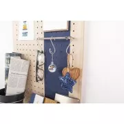 60 mm metal S hooks for DIY macrame suspension - Gold Tone x4