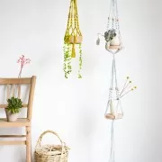 100% recycled cotton Cord for macrame - Kesi Art - 6 mm Naturel (n°12) x 30 m