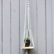 100% recycled cotton Cord for macrame - Kesi Art - 6 mm Naturel (n°12) x 30 m