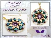 Glass beads Hélios® by Puca® 6x10 mm Opaque White x10g