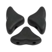 Glass beads Hélios® by Puca® 6x10 mm Jet Mat x10g