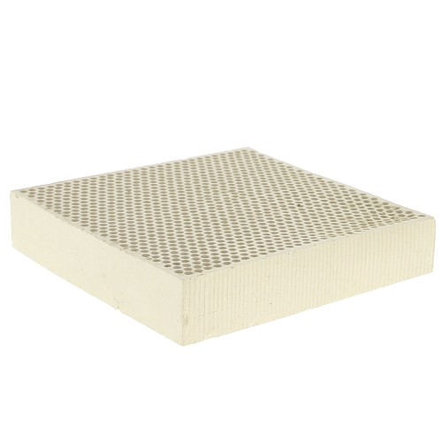 Fireproof ceramic honeycomb brick for jewellery making x1