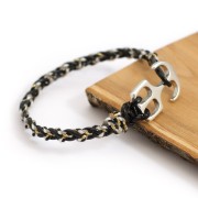 Zamac hook clasp covered with an Antique Silver Plating x1