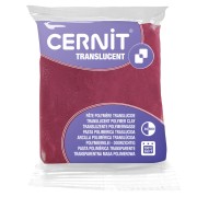 Cernit Translucent Clay - Burgundy (No. 411) x 56 g