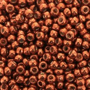 Toho seed beads 8/0 TO8RPF562 - PF Galvanized Saffron x8g