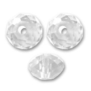 PureCrystal 5040 Flat rounds 4mm Crystal x20