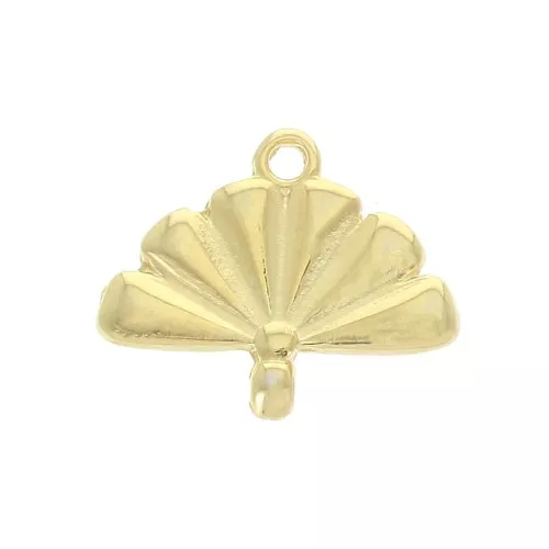Cymbal - Terminator for Miyuki 8/0 seed beads weaving 15 mm Sitia - Fine Gold plated x1