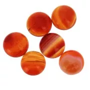 Round cabochon 10 mm Red Agate x1