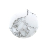 Round cabochon 10 mm Howlite x1|raw }}