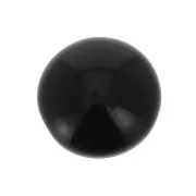 Round cabochon 10 mm Black Onyx x1